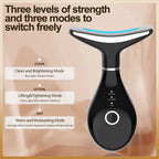 Appareil de Lifting EMS Visage & Cou | Massage Raffermissant Anti-Rides LED Photon